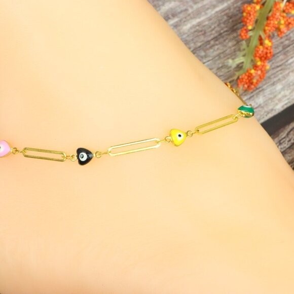 "Elegant Handmade Anklet – Delicate Jewelry for Women, MAR091484 - Picture 9 of 10